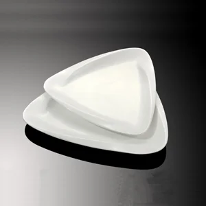 10" Ceramic Triangle Plate