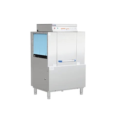 Rack Type Dishwasher With Single Tank & Spray