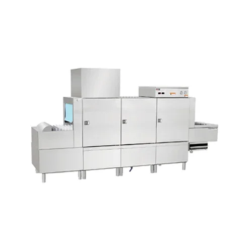 Flight Type Dishwasher With Single 2-Tanks