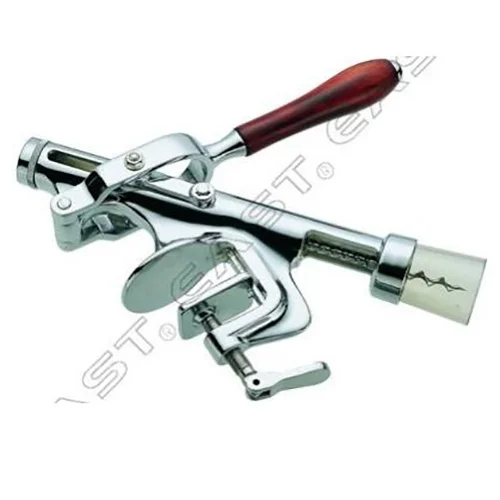 Corkscrew professional Table mounted, Chromed