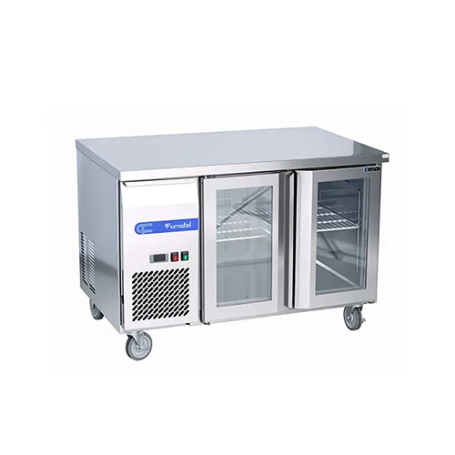 255L 2 Glass Doors Commercial Undercounter Chiller