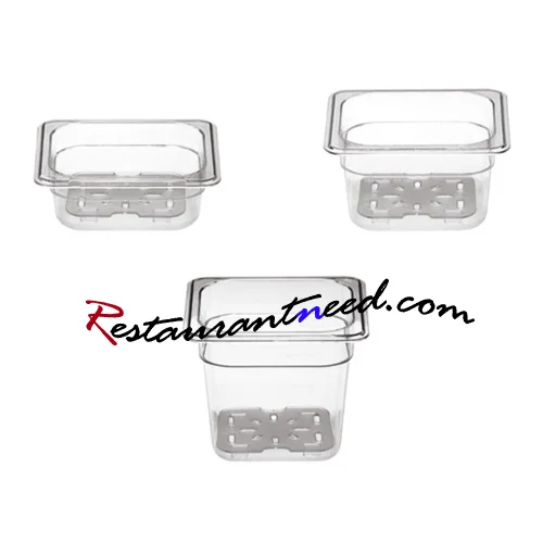 1/6*100 Transparent GN Pan