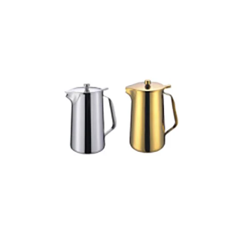 2000ml Stainless Steel Pitcher With Hinged Lid