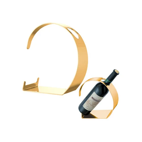European Style Gold-plated Wine Rack
