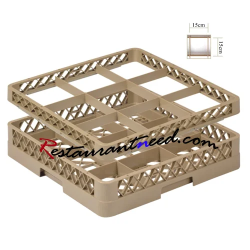 9 Compartments Glasses Dishwasher Rack