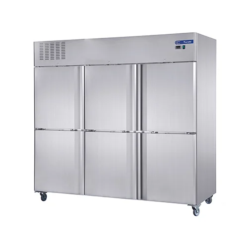 6 Doors Fancooling Upright Chiller
