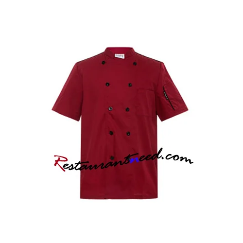 Wine Red Chef Uniform