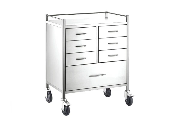 Seven Drawer Resuscitation/IV Set Up Trolleys YMT-03