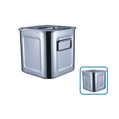Stainless Steel Square Soup Pot With Cover