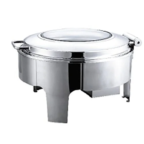 Round Roll Top Chafing Dish