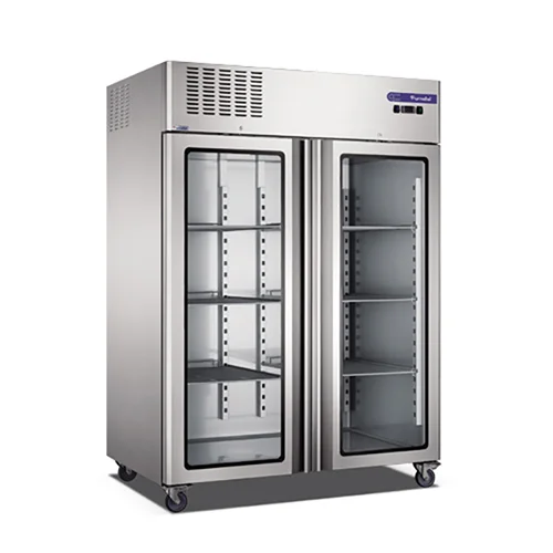 2 Glass Doors Fancooling Upright Chiller