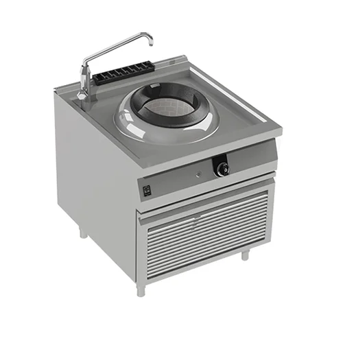 750 Luxe Series Gas China Wok with Cabinet