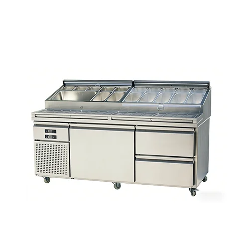 FEELART 1 Door 2 Drawers Pizza Prep Station 529L