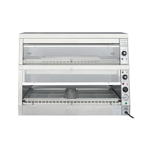 1.14m Advanced 2-Layer Countertop Display Warmer