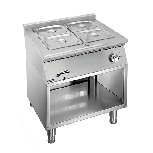 800 X Series Gas Bain Marie With Open Cabinet