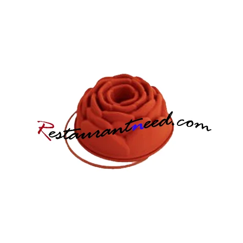 Silicon Rose Shape Cake Mould