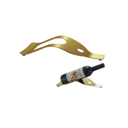 Gold-plated Wine Rack