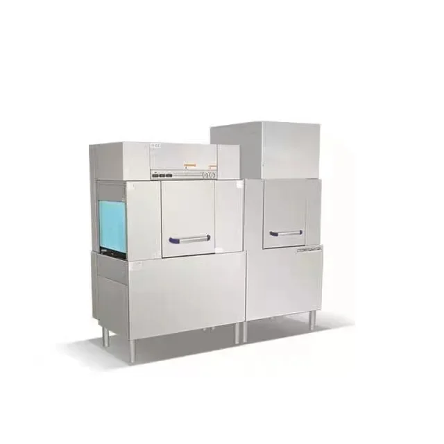Rack Type Dishwasher with Single Tank& Spray & Dryer