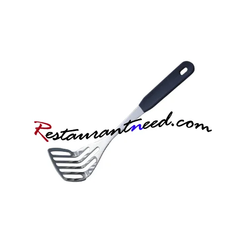 Stainless Steel Slotted Potato Turner With Plastic Handle