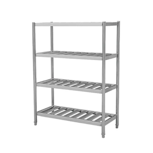 SS304 1.8m 4 Layers Stainless Steel Shelf