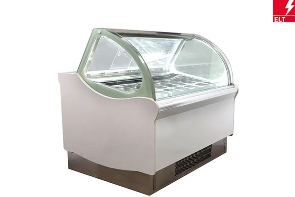 Ice Cream Display Case Horizontal Commercial Refrigeration YRG-D05