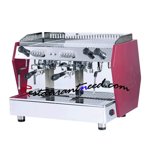 Double Heads Semi-automatic Coffee Machine