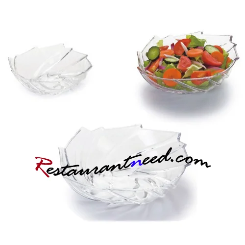 Acrylic Leaf Shaped Food Display