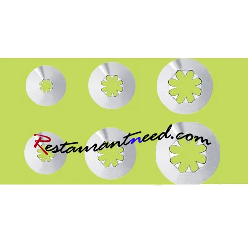 8 Petals Jagged Pastry Tip