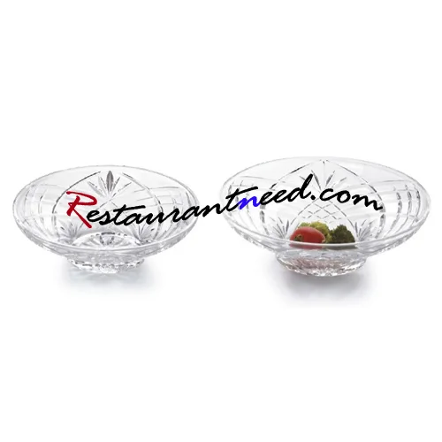 Acrylic Round Flower Pattern Food Display