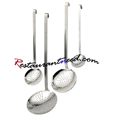 Stainless Steel Oil Colander With Hook