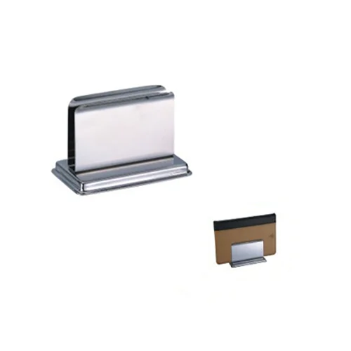 H75mm Stainless Steel Rectangle Menu Holder
