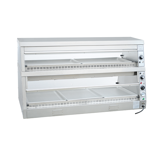 1.52m Advanced 2-Layer Countertop Display Warmer