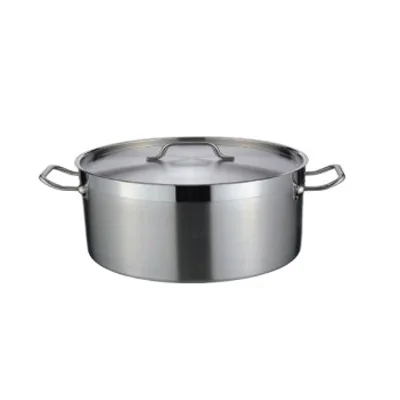 Stainless Steel Composite Bottom Rondeau Pan With Cover