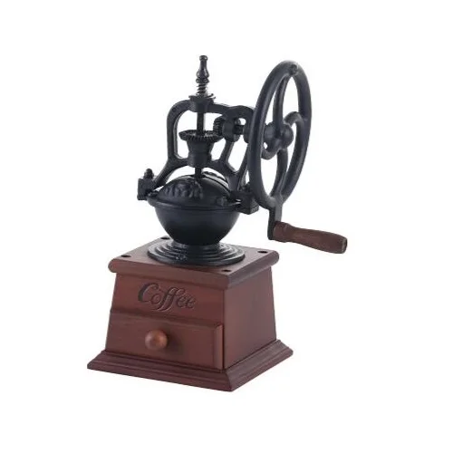 Orange Small Iron Wheel Hand Grinder