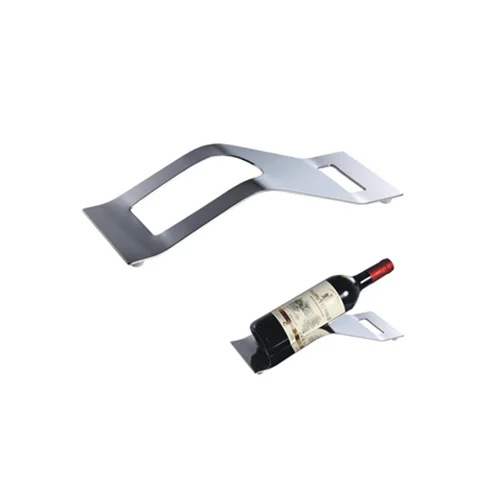 Square Stainless Steel Wine Rack