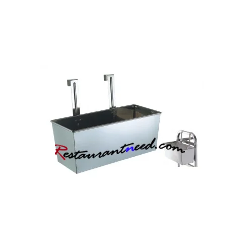 Stainless Steel Chopstick Container With Hooks