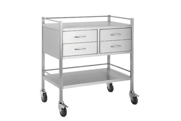 Four Drawer Resuscitation Trolleys YMT-05