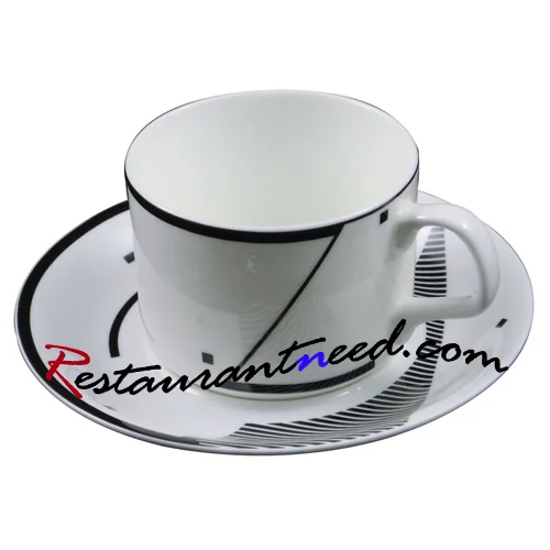 150ml YAMI Rhythm Coffee Cups & Saucers 5 Set