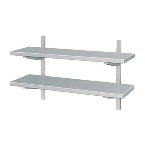 SS304 0.6m 2 Layers Wallshelf