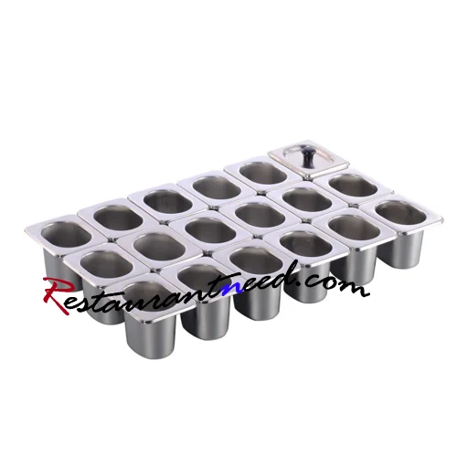 1/18*3.0 European Style Stainless Steel Gastronorm Container