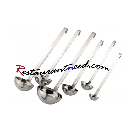 Thickened Stainless Steel Soup Ladle With Hook