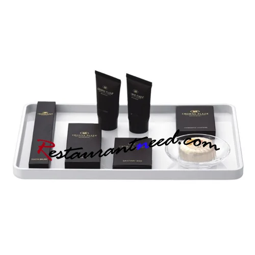 Acrylic Oblong Bathroom Accessories Tray