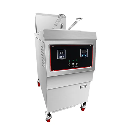 Mechanical Panel Gas Fryer without Oil Filter System
