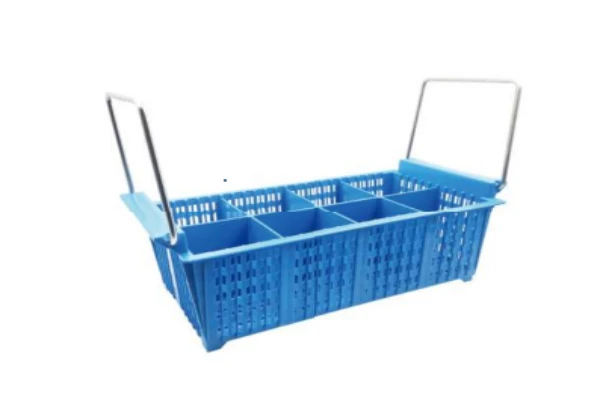 8 Grid cutlery Basket with Handle