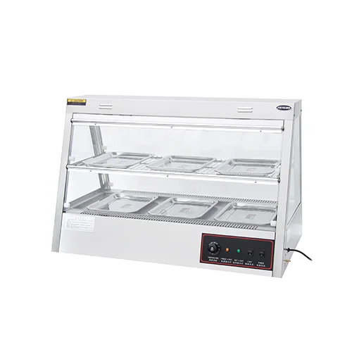 1.1m 2-Layer Countertop Display Warmer