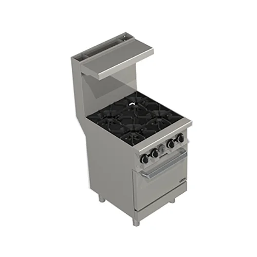 Max series 4-Burner Gas Range With Oven