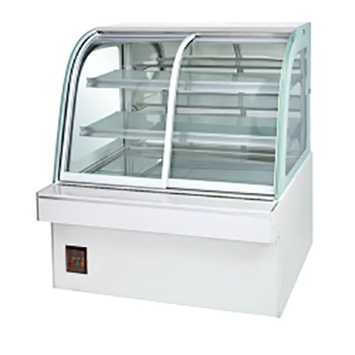 Curved Front Open Refrigerated Deli Case