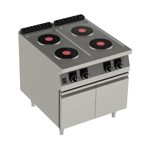 900 Luxe Series Electric Plate Cooker With Cabinet