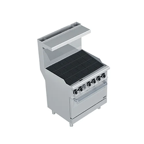 Max series 6-Burner Gas Range With Oven