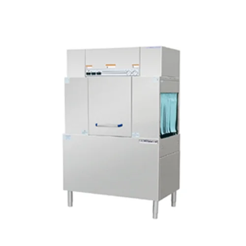 Rack Type Dishwasher With Single Tank & Spray